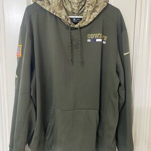 Nike Dallas Cowboys NFL Pullover Hoodie. Salute to the service Men’s XXL
